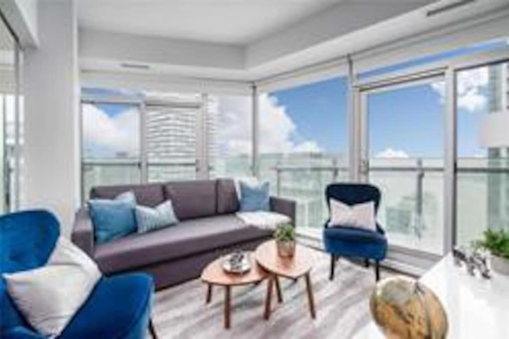 New Superior Lakeview Luxury Top Floor 3-Bedroom Suite On 48Th Floor Τορόντο Εξωτερικό φωτογραφία