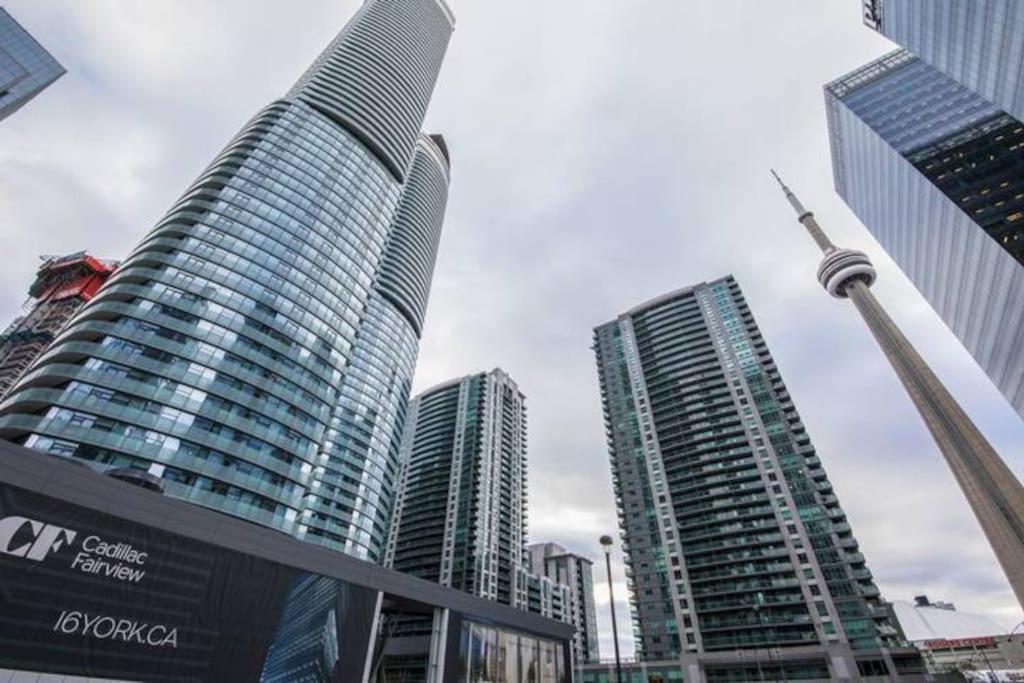 New Superior Lakeview Luxury Top Floor 3-Bedroom Suite On 48Th Floor Τορόντο Εξωτερικό φωτογραφία
