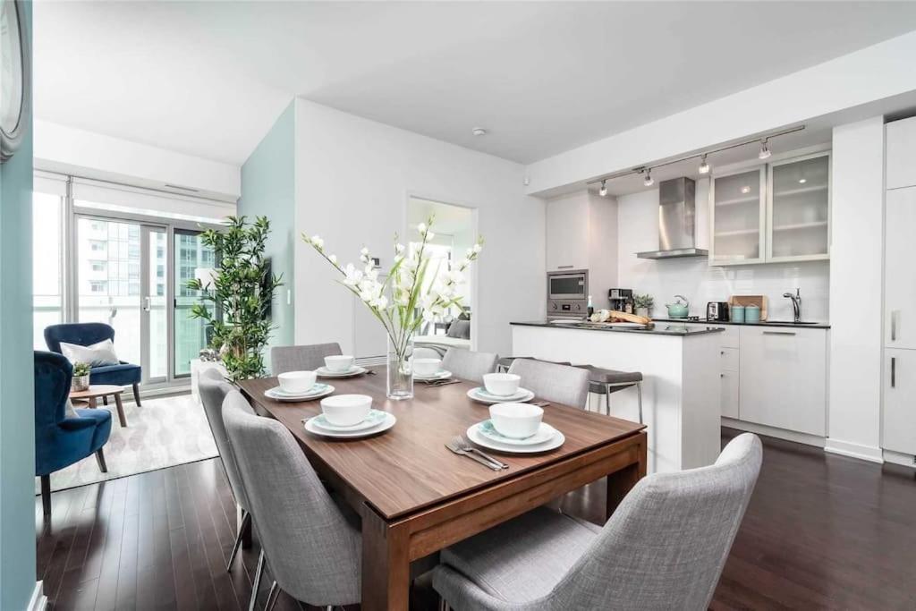 New Superior Lakeview Luxury Top Floor 3-Bedroom Suite On 48Th Floor Τορόντο Εξωτερικό φωτογραφία
